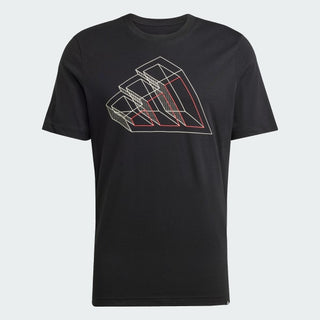ADIDAS T-SHIRT CON STAMPA SUL PETTO UOMO JJ3866