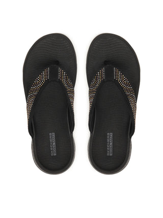 SKECHERS SANDALI GO WALK FLEX DONNA 140184 BBK