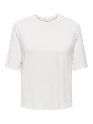 ONLY T-SHIRT BAMBOO A GIROCOLLO 15377110 CLD