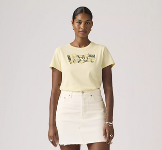 LEVI'S PERFECT T-SHIRT CON STAMPA A FIORI 17369 3398