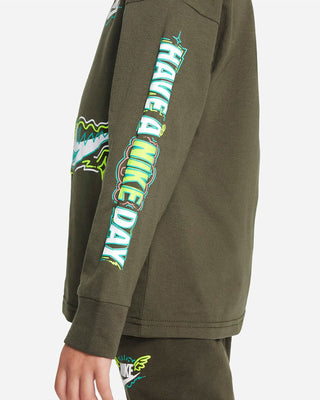 NIKE NSW ART OF PALY RELAXED LONG SLEEVES 86L109 F84