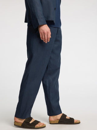 SELECTED HOMME WYATT PANTALONE IN LINO LOOSE 16098997 OTS