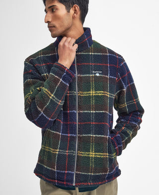 BARBOUR GIUBBOTTO TARTAN CON ZIP LOWLANDS MFL0187 TN11