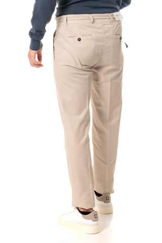 MORO PANTALACCIO MISTO LINO ME2586 BEI