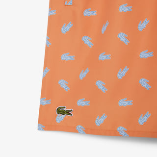 LACOSTE BOXER MARE MEDI CON STAMPA COCCODRILLO UOMO MH1851 IY0