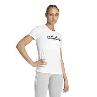 ADIDAS WOMEN'S T-SHIRT WITH ADIDAS PRINT GL0768
