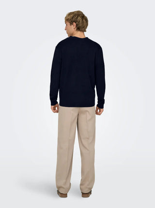 ONLY&SONS WYLER CARDIGAN IN MAGLIA UOMO 22033757 DKN