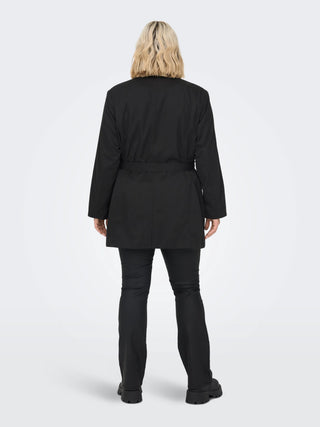 ONLY CARMAKOMA CAPPOTTO VALERIE TRENCHCOAT DONNA 15293954 BLK