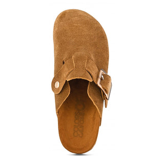 COLORS OF CALIFORNIA SABOT IN SUEDE CON FIBIA BIO086 TAN