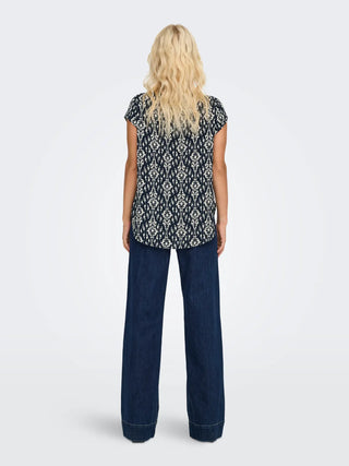 ONLY W VIC S/S AOP TOP 15161116 TTE