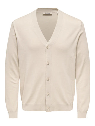 ONLY&SONS WYLER CARDIGAN IN MAGLIA UOMO 22033757 SLV