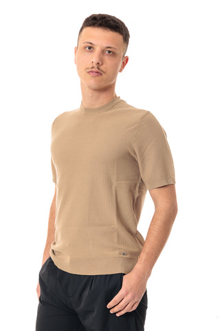 MARKUP T-SHIRT GIROCOLLO MEZZA MANICA PUNTO SPIGATO UOMO MK890039 CRD