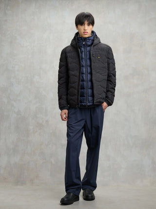 BLAUER PIUMINO WAVE CON CAPPUCCIO UOMO BLUC03074 007314 999