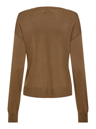JACQUELINE DE YONG BASIC V-NECK PULLOVER WOMEN 15320756 MBL