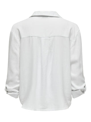 JACQUELINE DE YONG CAYA CAMICIA IN LINO 15346548 BGW