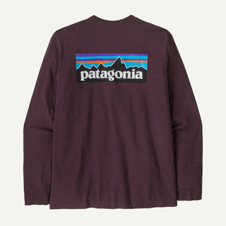 PATAGONIA P-6 LOGO RESPONSABILI-TEE MAGLIETTA MANICHE LUNGHE UOMO 38518 BYFG