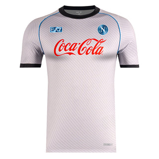 EA7 NAPOLI T-SHIRT TRAINING STAFF NAPOLI COCA COLA N26T15 GRI