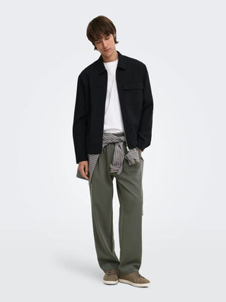 ONLY&SONS WILL PANTALONE TUTA CON LACCI 22033466 BLG