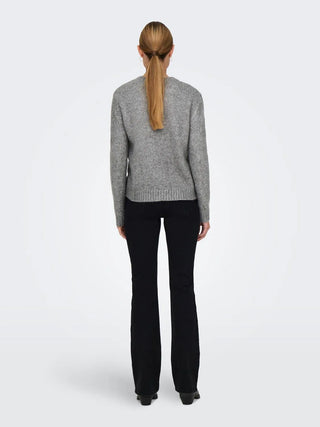 JACQUELINE DE YONG PULLOVER SILJA MANICA LUNGA DONNA (DECEMBER SKY) 15277866 DCS