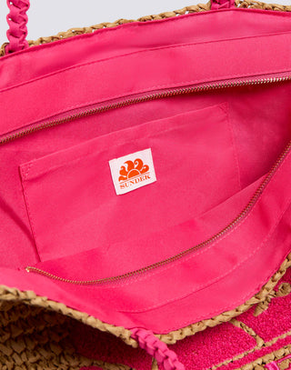 SUNDEK BORSA SHOPPING CON NAPPA DONNA AW029ABPA100 A7201