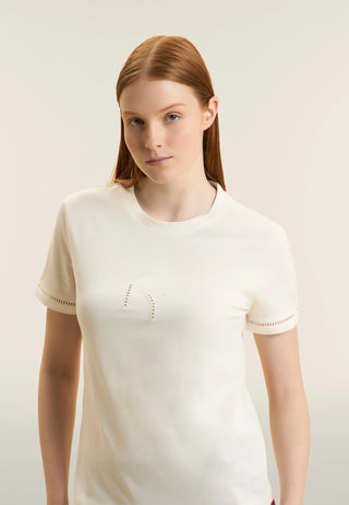 FREDDY T-SHIRT GIROCOLLO CON RICAMO S26WFLT1 W72