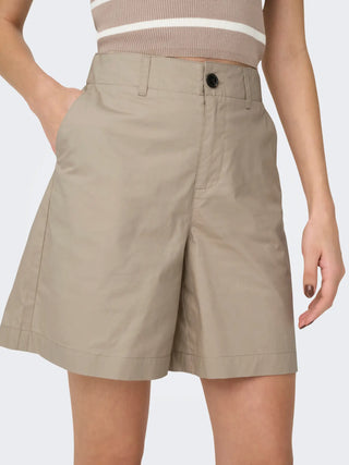 ONLY ZORA BERMUDA IN COTONE (col: oxford tan) 15344538 OXT