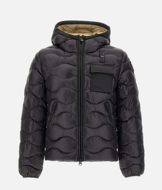 BLAUER PIUMINO BRYANT CON CAPPUCCIO UOMO BLUC02056 005958 999EI