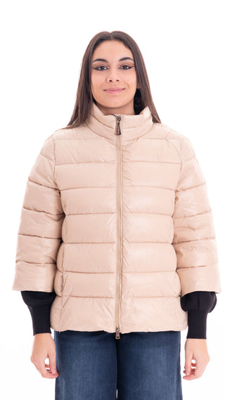 MARKUP PIUMINO CON MANICA 3/4 DONNA MW24002 CML