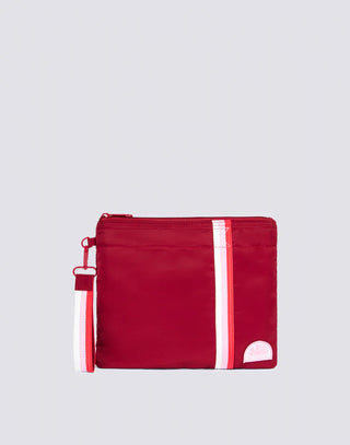 SUNDEK BORSA A MANO CON LACCI LATERALI E DETTAGLI ARCOBALENO AM377ABPY800 A9001