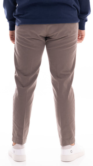 MORO PANTALONE TASCA AMERICA IN GABARDINA REGULAR MI2501R FAN