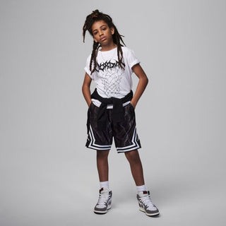 NIKE JORDAN SHORTS MJ AOP DIAMOND SHORT JR 95C890 F66