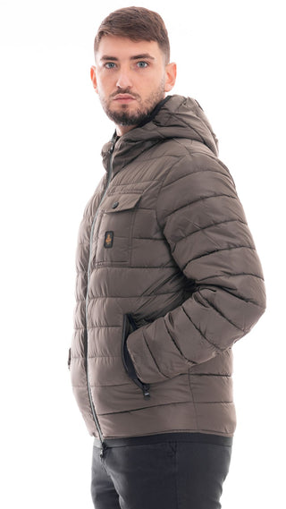 REFRIGIWEAR GIUBBOTTO JOSH CON CAPPUCCIO UOMO G23308 NY0185 E04010