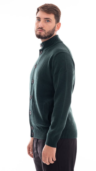 MARKUP CARDIGAN COLLO ALTO CON BOTTONI UOMO MK790044 VDB