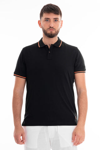 MARKUP SHORT SLEEVE PIQUET POLO MK11003 BLACK