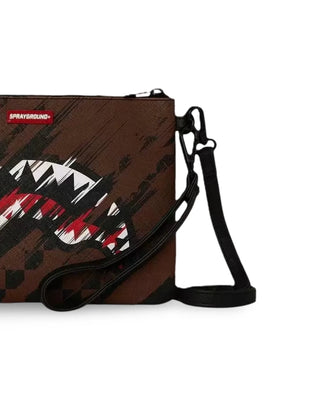 SPRAYGROUND POCHETTE SMEARED GRUNGE CROSSOVER B8969