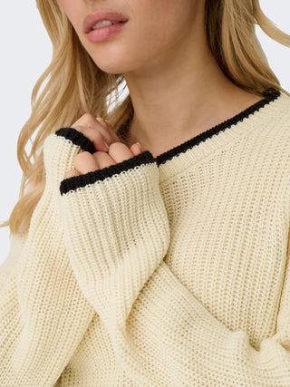 JACQUELINE DE YONG MAGLIONE EVIE CON CONTARSTI 15355557 WTG