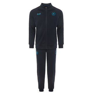 EA7 NAPOLI TUTA NAPOLI INTERLOCK SENZA CAPPUCCIO N25R16