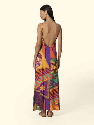 FK Vestito Lungo Donna F**K Fantasia SW3302X11