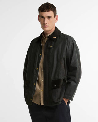 BARBOUR GIUBBOTTO CERATO PATCH BEDALE ICONS UOMO MWX2585 SG51