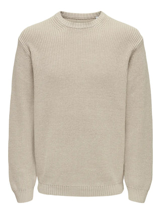 ONLY&SONS ROSU MAGLIONE EFFETTO LAVATO 22031545 SVL