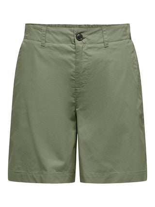 ONLY ZORA BERMUDA IN COTONE (col: oil green) 15344538 OLG