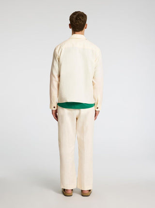 SELECTED HOMME WYATT OVERSHIRT IN LINO LOOSE 16089995 ERT