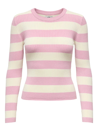 JACQUELINE DE YONG PLUM PULLOVER A RIGHE 15277223 FLE