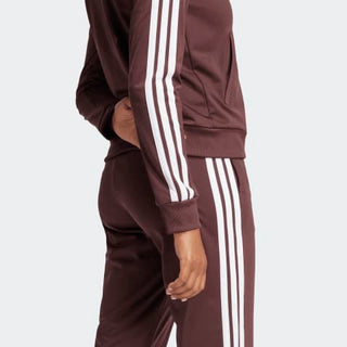 ADIDAS TUTA COMPLETA FELPA ZIP + PANTALONE 3 STRISCE DONNA JD2683