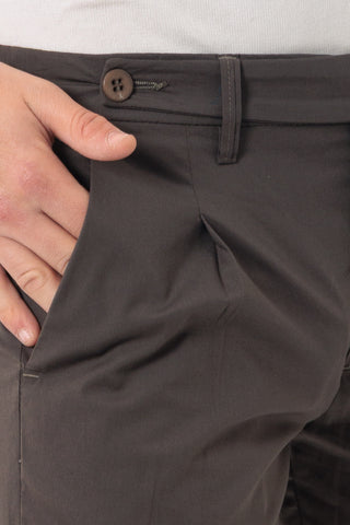 HYPS MEN'S TECHNICAL COTTON PANTS MARSIGLIA MODEL MARSIGLIA 21 FAN