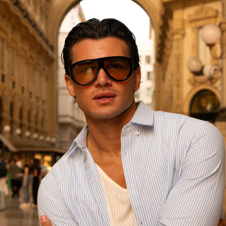 OS SUNGLASSES VENICE SUNGLASSES TORTOISESHELL BLUE LENS OS2052-C03