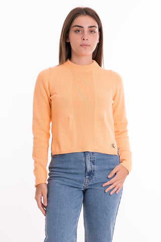 CALVIN KLEIN JEANS W LOOSE KNITTED SWEATER J221689