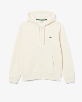 LACOSTE FELPA LACOSTE CON CAPPUCCIO IN PILE CON ZIP SH9626 XFJ
