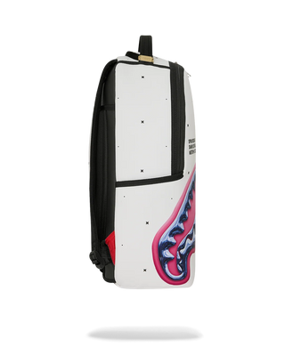 SPRAYGROUND SHARK CENTRAL LIQUID CHROME ZAINO B8427