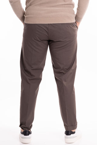 HYPS MEN'S TROUSERS IN TECHNICAL COTTON MOLFETTA MODEL MOLFETTA 21 FNG